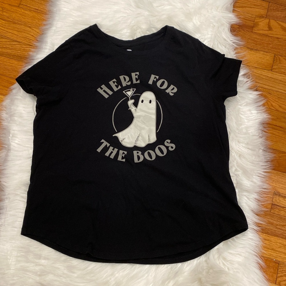 Old Navy “Here for the Boos” Glow in the Dark Graphic Tee